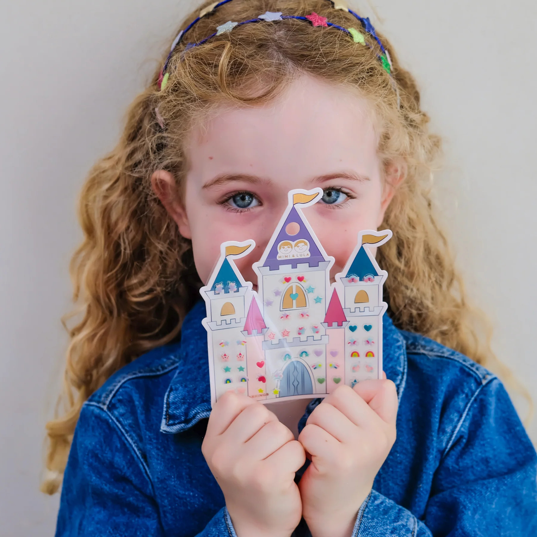 Orecchini Adesivi Rainbow Castle