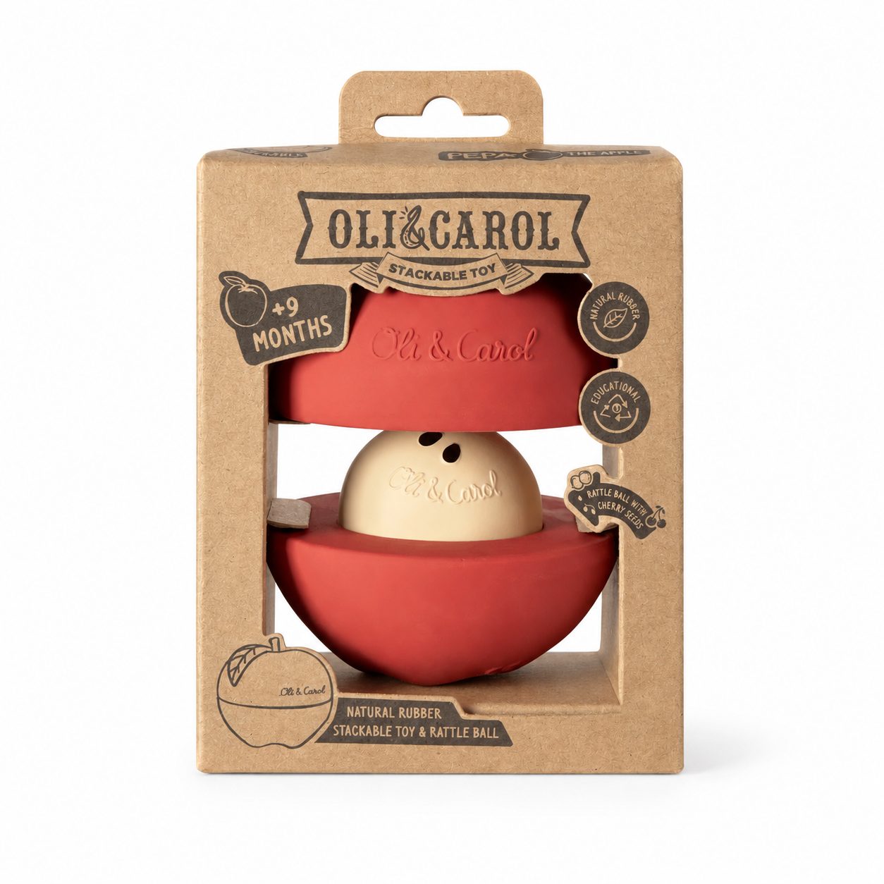 C---Oli () Carol---APPLEPUZZLE_3_P.JPG Apple Gioco Impilabile & Pallina con Sonaglio