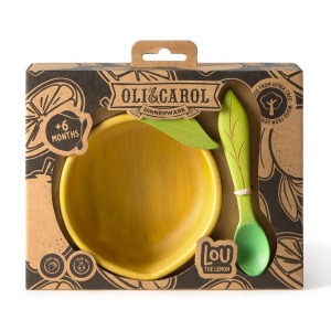 Set ciotola in legno con cucchiaio