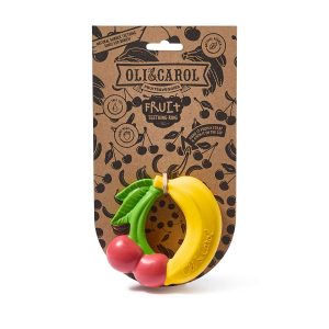 Anello da Dentizione Frutta in Gomma Naturale