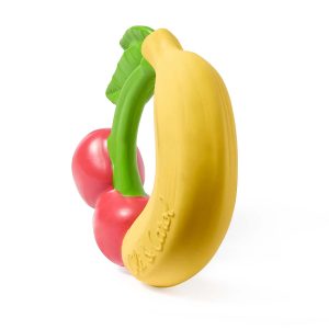 Anello da Dentizione Frutta in Gomma Naturale