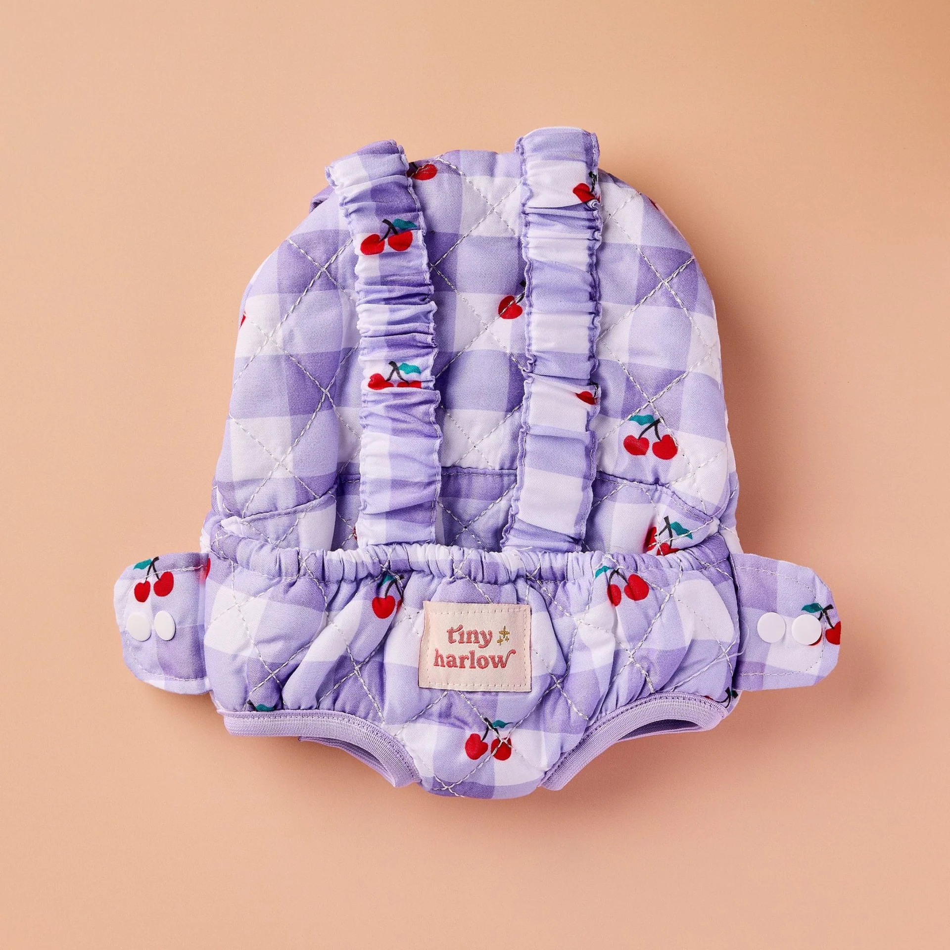 C---Tiny Harlow---DOLL CARRIERCHERRY.JPG Marsupio Porta Bambola