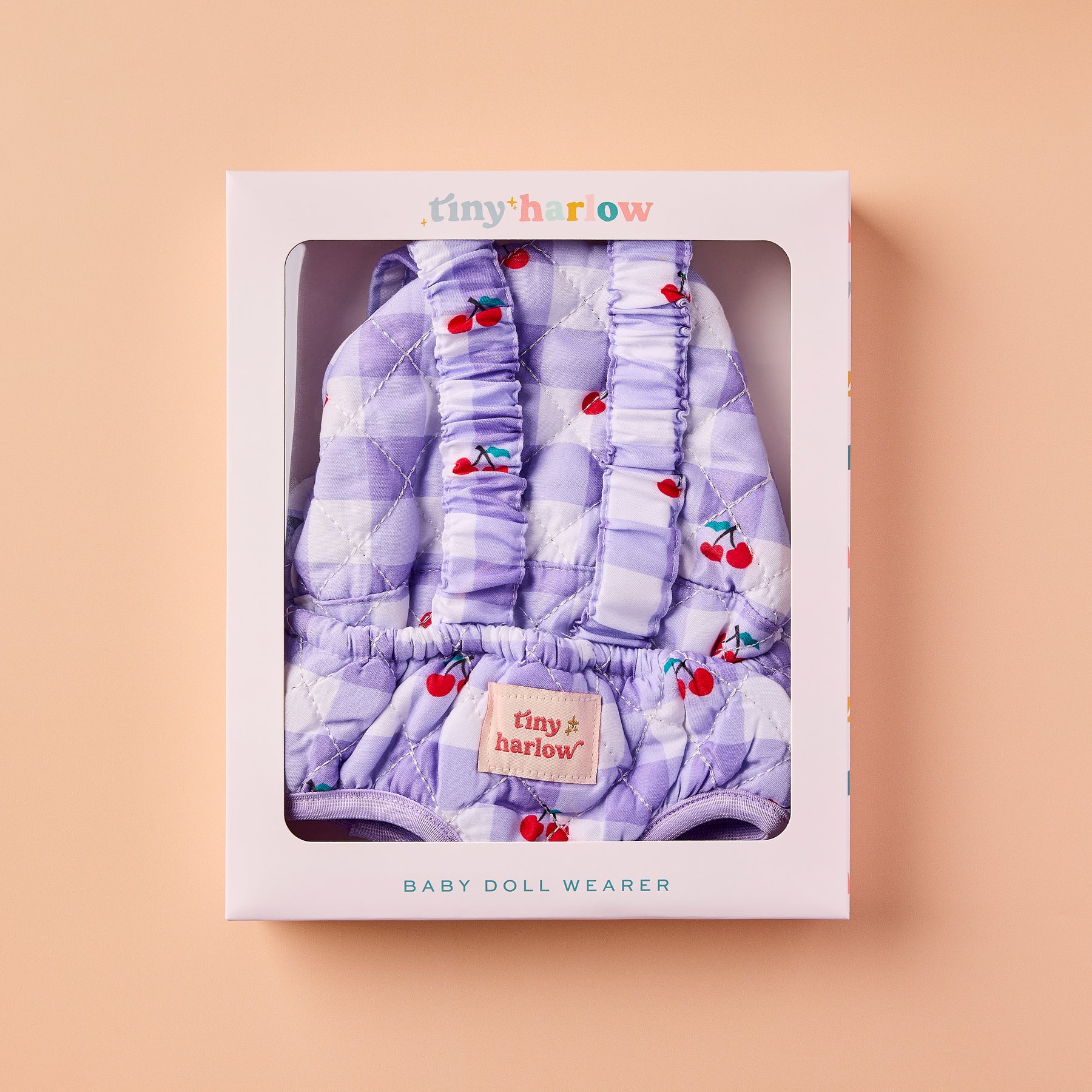 C---Tiny Harlow---DOLL CARRIERCHERRY_1_P.JPG Marsupio Porta Bambola