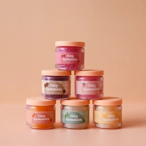 C Tiny Harlow PUREACIOCCOLATO 1 P.JPG Barattolo Purea di frutta e cucchiaio