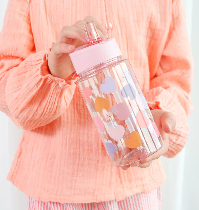 C---a little lovely company---LL-DBHEMU93_2_P.JPG Borraccia con cannuccia 450 ml