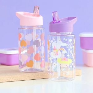 C---a little lovely company---LL-DBPRPU94_2_P.JPG Borraccia con cannuccia 450 ml