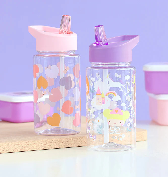 C---a little lovely company---LL-DBPRPU94_2_P.JPG Borraccia con cannuccia 450 ml