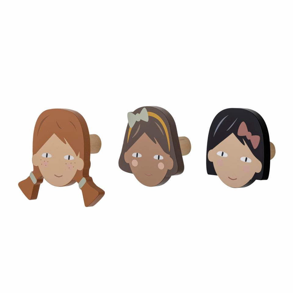 Ganci appendiabiti rosalia set da 3