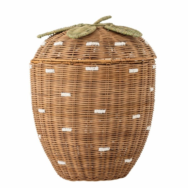 Cesto Pelino con coperchio Fragola