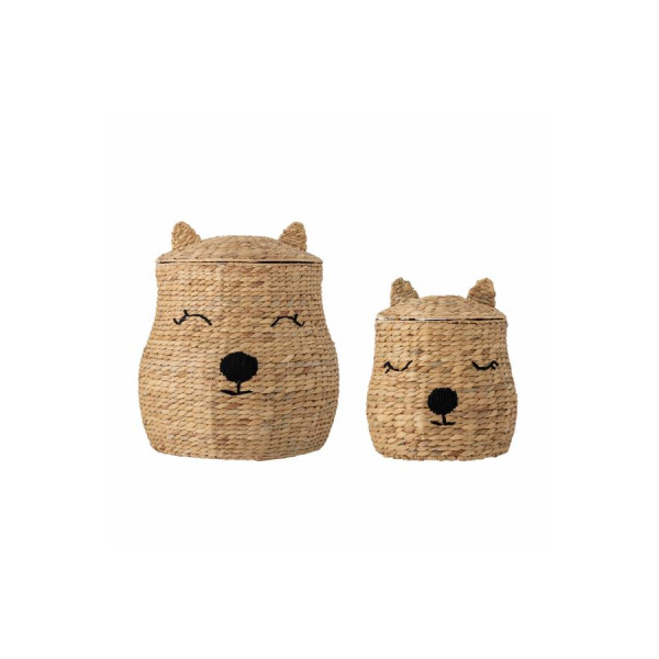 Berny Cesti con Coperchio – Set da 2