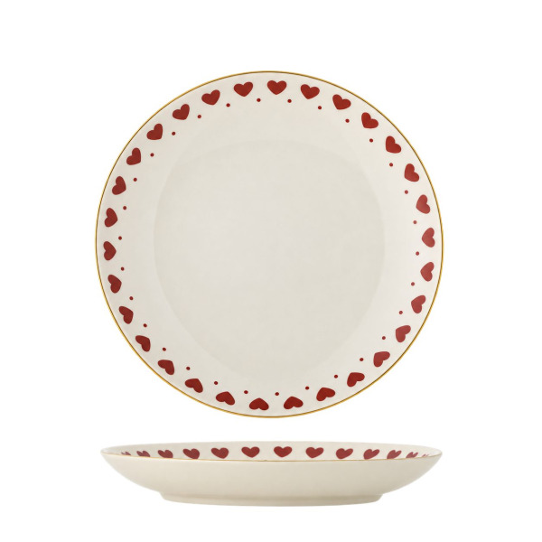Jolly Plate – Piatto con cuori