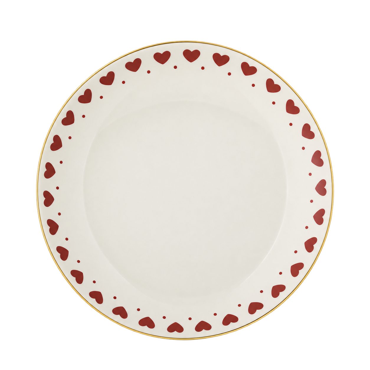 Jolly Plate – Piatto con cuori