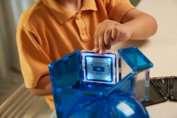 Space Mission Pack – Set 47 Tessere Magnetiche Luminose