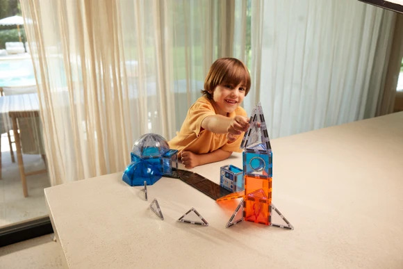 Space Mission Pack – Set 47 Tessere Magnetiche Luminose