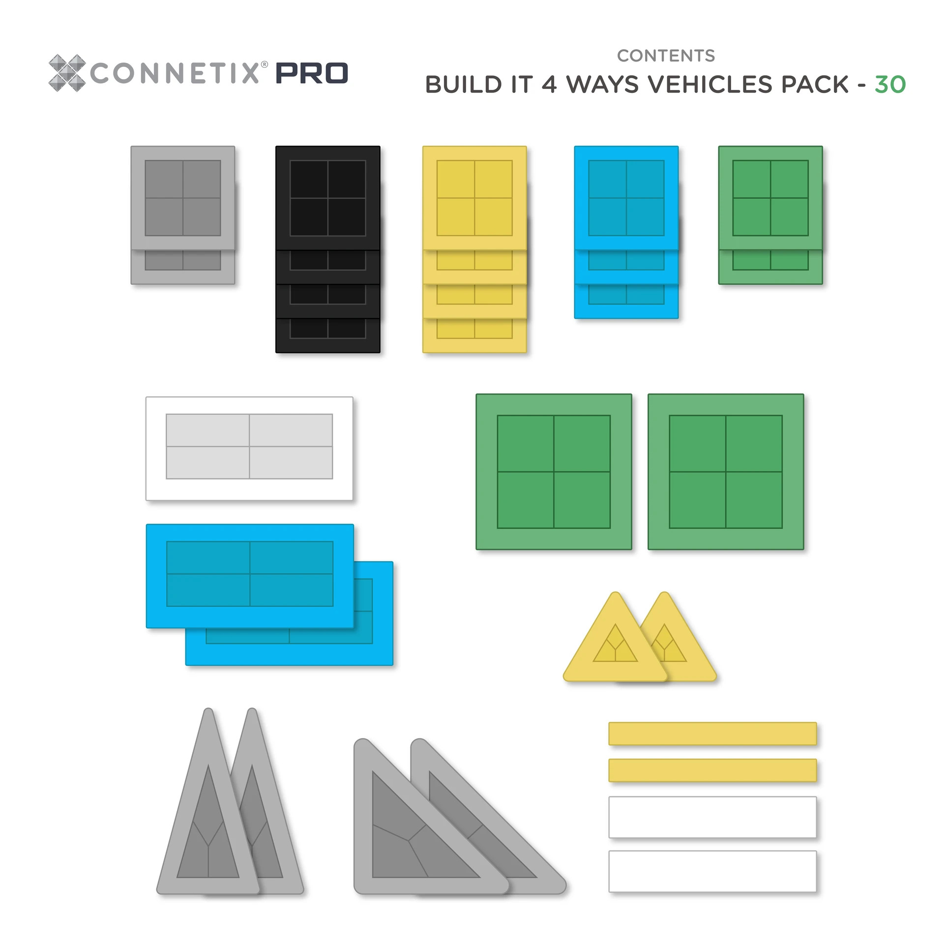 PRO Build It 4 Ways Pack 30 pezzi