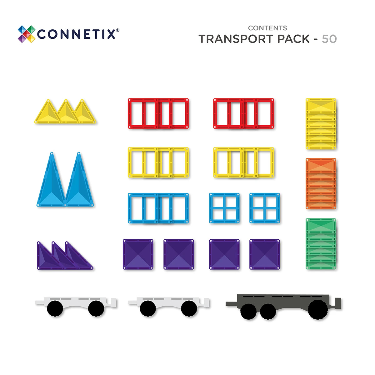 Rainbow Transport Pack 50 pezzi