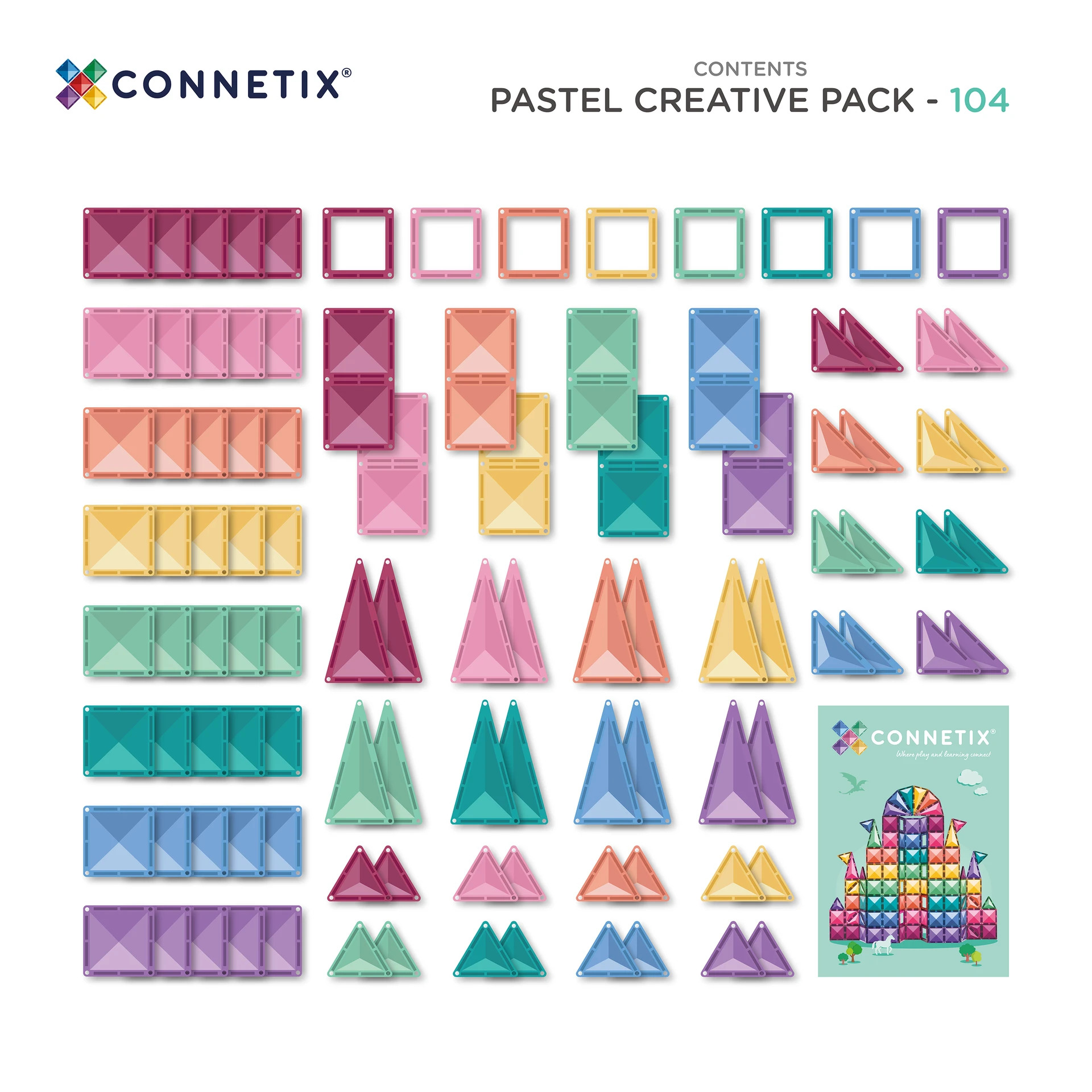 Pastel Creative Pack 104 pezzi