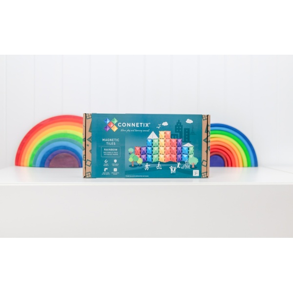 Pacchetto Rettangolo Arcobaleno 18 pz