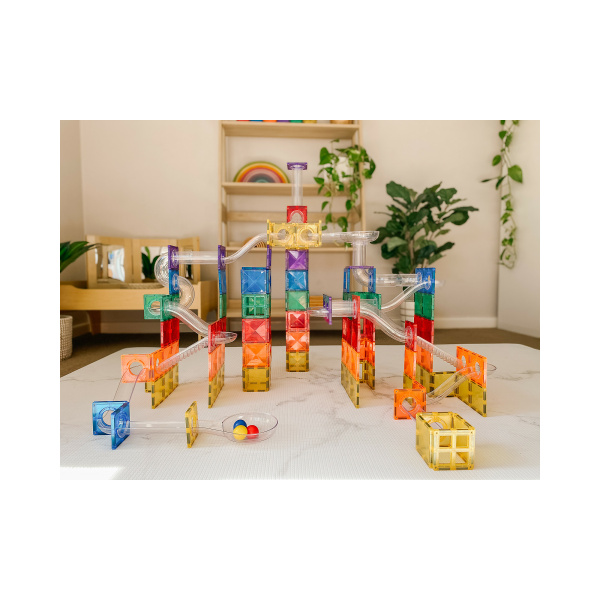 92 Pezzi – Pacco Pista Palline – Arcobaleno