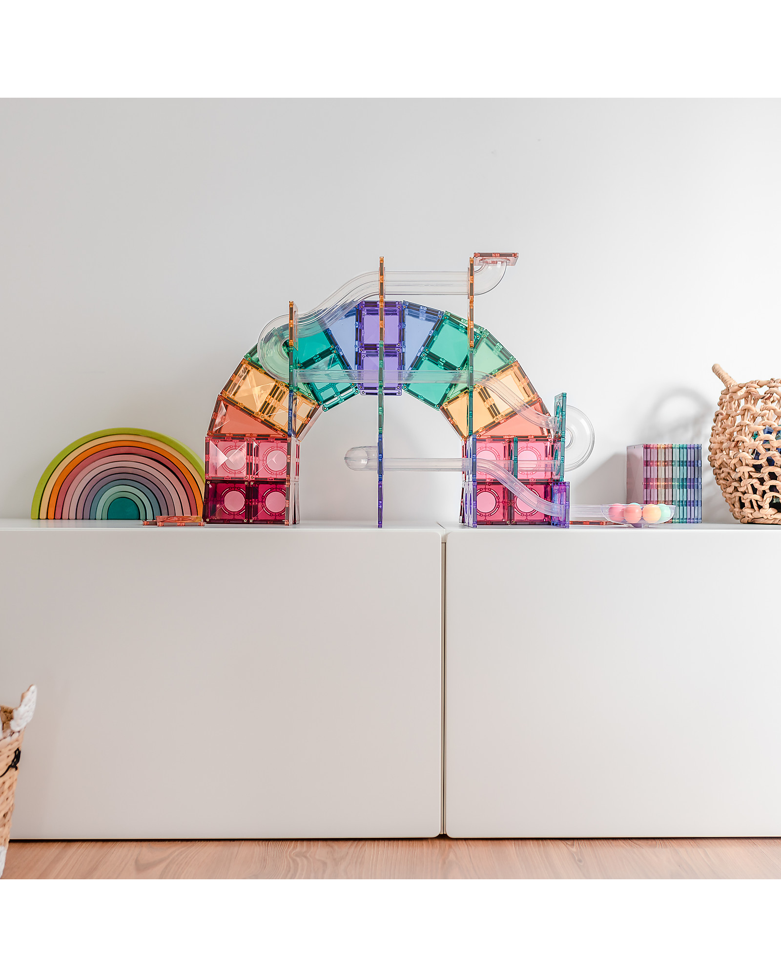 106 Pezzi – Pacco Pista Palline – Pastello