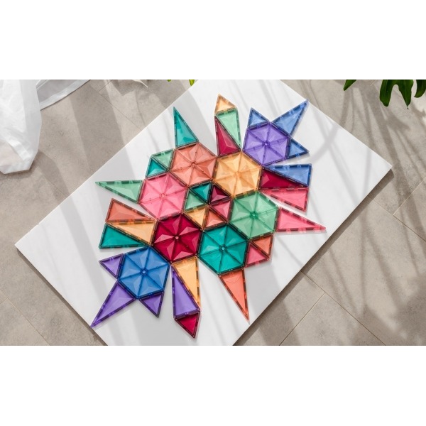 Pacchetto Geometria Pastello 40 pz