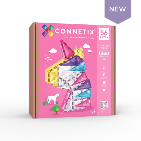 Confezione Unicorno Glitter 56 pz