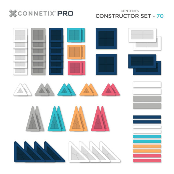 Set Costruttore PRO 70 pz