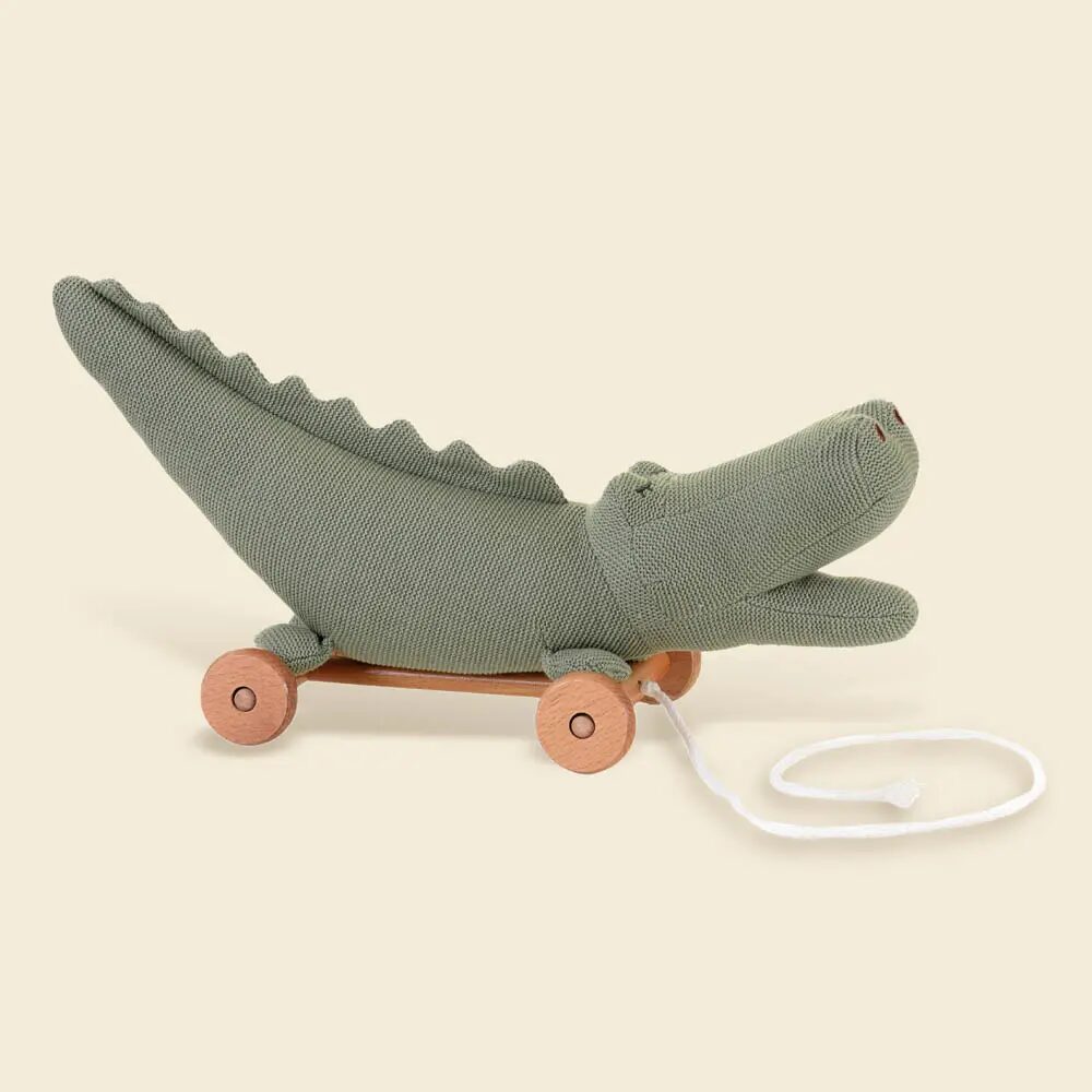PULL-ALONG CROCODILE