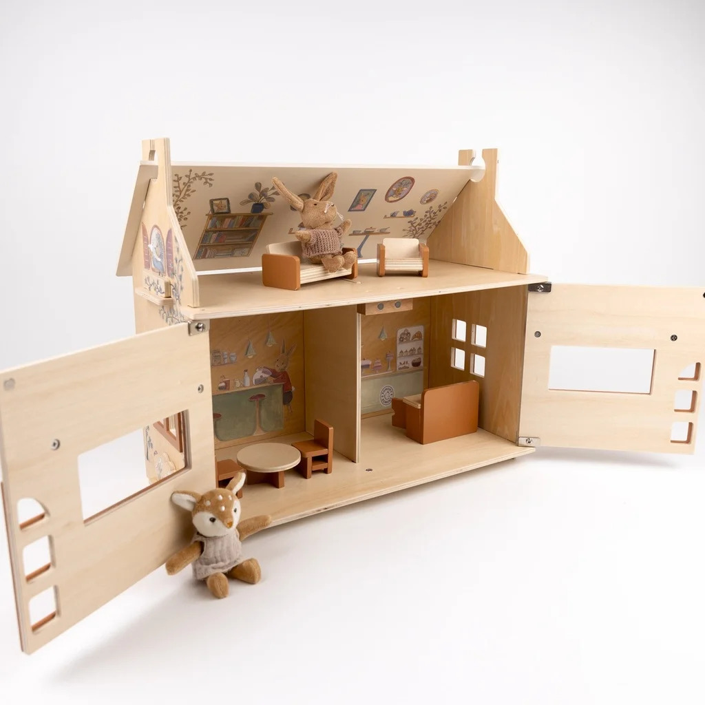 Caffetteria e Panetteria con Personaggi in Miniatura