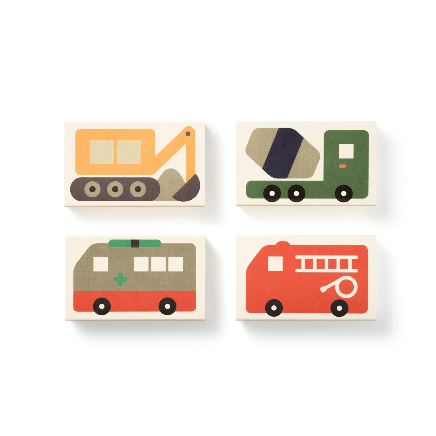 C Goober P00000BECAR.JPG Crayon Block Vehicles – Set di pastelli a mattoncino Veicoli