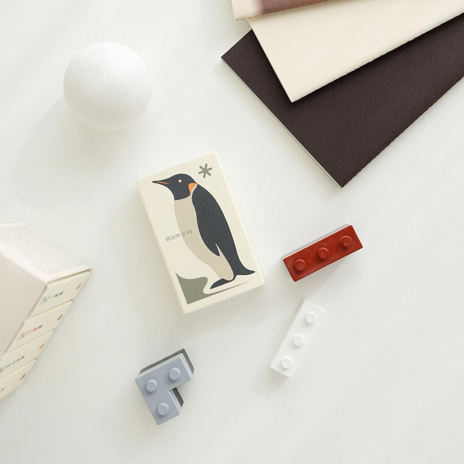 Crayon Block Seasons – Set di Pastelli a Mattoncino 4 Stagioni