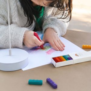 C---goober---P00000BTRAINBOW_3_P.JPG Crayon Block Rainbow – Set di Pastelli a Mattoncino