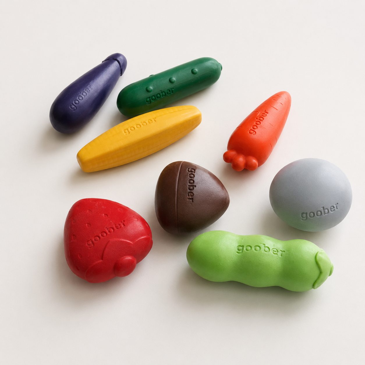 C---goober---P00000ENFARM_3_P.JPG Crayon Farm – Set di Pastelli a Forma di Frutta e Verdura