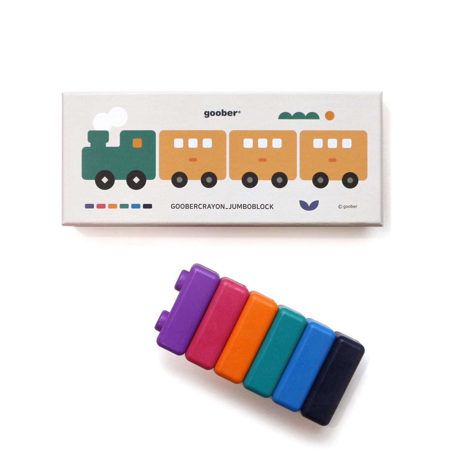 C Goober P00000FEJUMBO 2 P.JPG Crayon Jumbo Block – Pastelli a Mattoncino Maxi