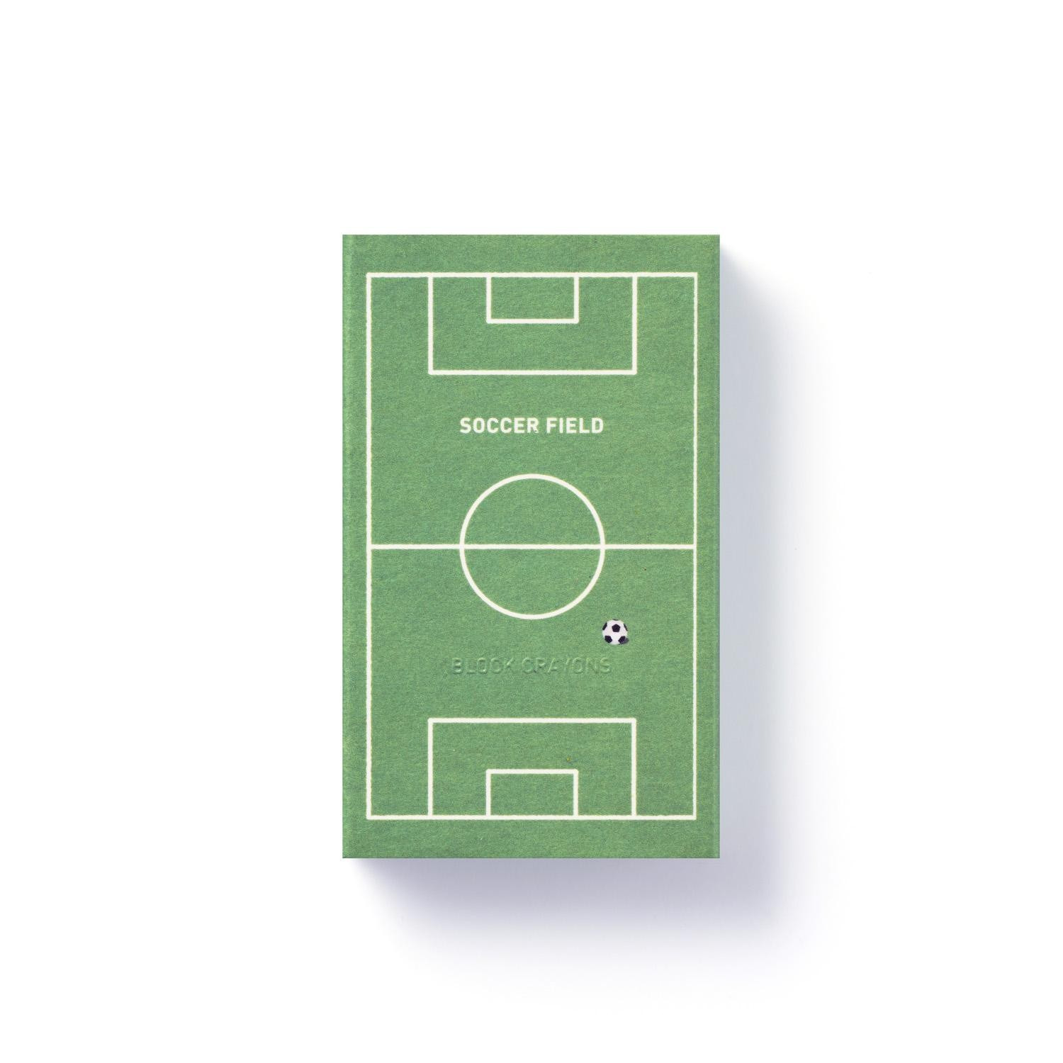 Crayon Block Soccer – Set di Pastelli a Mattoncino