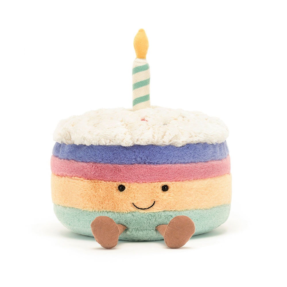 Amuseables Torta di compleanno arcobaleno