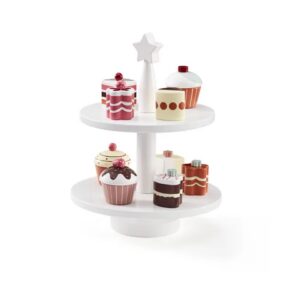 Alzatina per dolci in legno