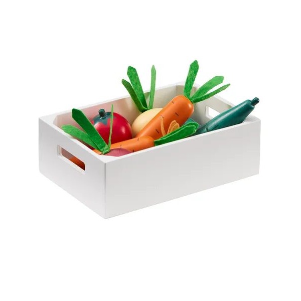 Scatola di verdure in legno