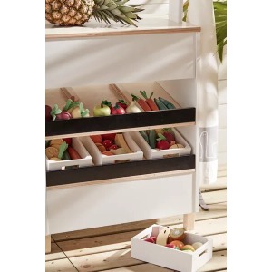 Scatola di verdure in legno