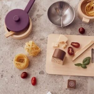 C Kid S Concept 1000566COOKWARE 3 P.JPG Set di Pentole in legno