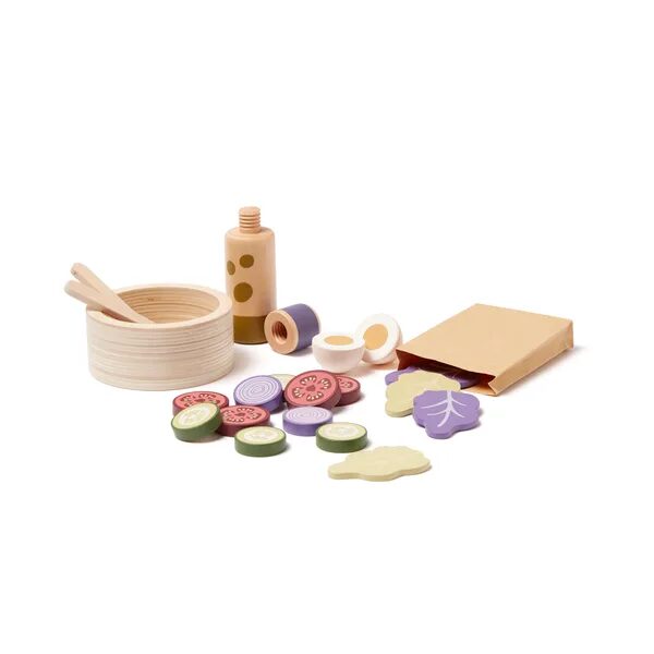 Set insalatiera in legno