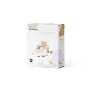 Set insalatiera in legno