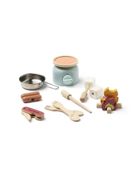 Set Fornello da campeggio in legno