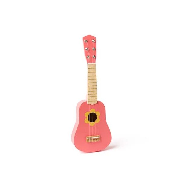 Chitarra giocattolo rosa