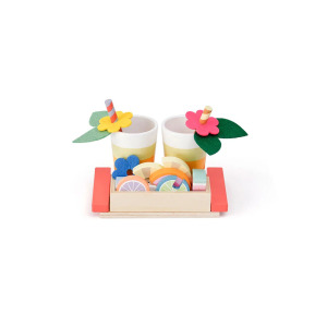 Set Bevande alla Frutta in Legno