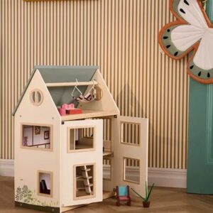 C Kid S Concept 1000999DOLL HOUSE 5 P.JPG Casa delle bambole in legno