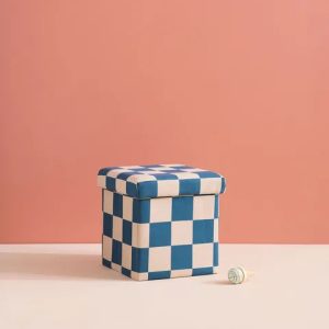 C Kid S Concept 1001064TTEAL 2 P.JPG Pouffe contenitore quadrato teal