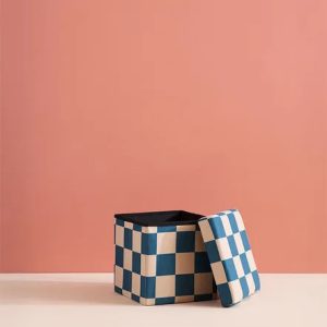 C Kid S Concept 1001064TTEAL 3 P.JPG Pouffe contenitore quadrato teal