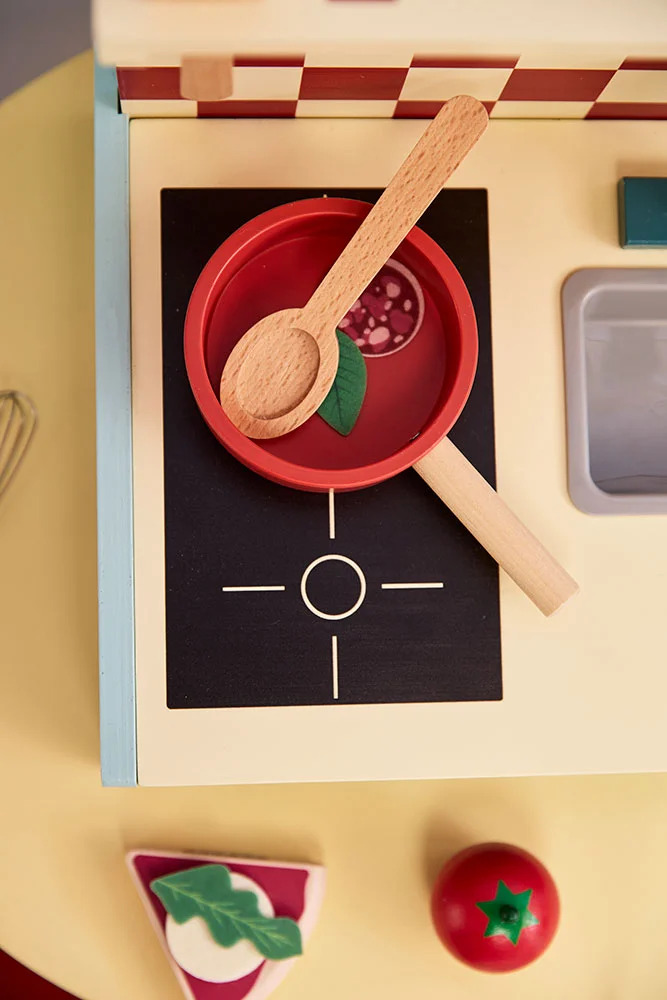 C---kid s concept---1001084KITCHEN_4_P.JPG Cucina Portatile Verde in Legno