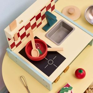 C---kid s concept---1001084KITCHEN_5_P.JPG Cucina Portatile Verde in Legno